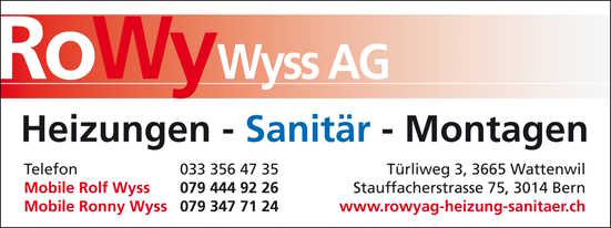 RoWy Wyss AG